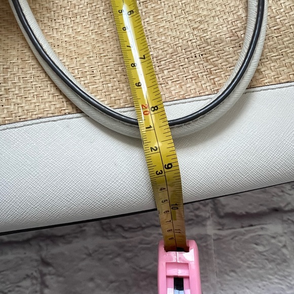 Kate spade New York Raffia dome satchel handles and crossbody - Picture 10 of 15